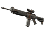 SG 553 | Basket Halftone (Battle-Scarred)