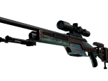 SSG 08 | Azure Glyph (Well-Worn)