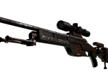 SSG 08 | Orange Filigree (Minimal Wear)