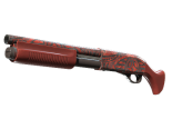 Sawed-Off | Crimson Batik (Well-Worn)