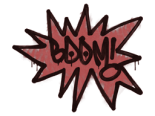 Sealed Graffiti | BOOM (Blood Red)