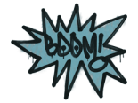 Sealed Graffiti | BOOM (Wire Blue)