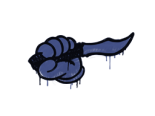 Sealed Graffiti | Backstab (SWAT Blue)