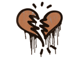 Sealed Graffiti | Broken Heart (Tiger Orange)