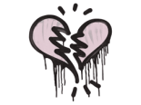 Sealed Graffiti | Broken Heart (War Pig Pink)