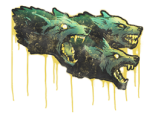Sealed Graffiti | Cerberus