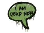 Sealed Graffiti | Dead Now (Battle Green)