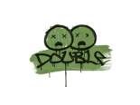 Sealed Graffiti | Double (Battle Green)