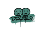 Sealed Graffiti | Double (Frog Green)