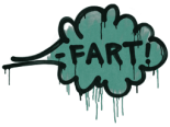 Sealed Graffiti | Fart (Frog Green)