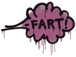 Sealed Graffiti | Fart (Princess Pink)