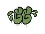 Sealed Graffiti | GGWP (Battle Green)