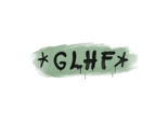 Sealed Graffiti | GLHF (Cash Green)