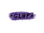 Sealed Graffiti | GLHF (Monster Purple)