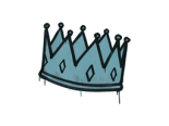 Sealed Graffiti | King Me (Wire Blue)