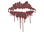 Sealed Graffiti | Kiss (Brick Red)