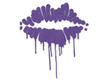 Sealed Graffiti | Kiss (Monster Purple)