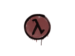 Sealed Graffiti | Lambda (Brick Red)