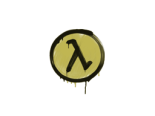 Sealed Graffiti | Lambda (Tracer Yellow)