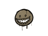 Sealed Graffiti | Mr. Teeth (Dust Brown)