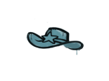 Sealed Graffiti | Sheriff (Wire Blue)