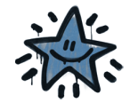 Sealed Graffiti | Shining Star (Monarch Blue)