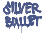 Sealed Graffiti | Silver Bullet (SWAT Blue)