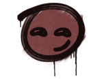 Sealed Graffiti | Smirk (Brick Red)