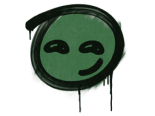 Sealed Graffiti | Smirk (Jungle Green)