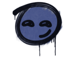 Sealed Graffiti | Smirk (SWAT Blue)