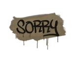 Sealed Graffiti | Sorry (Dust Brown)