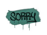 Sealed Graffiti | Sorry (Frog Green)