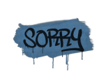 Sealed Graffiti | Sorry (Monarch Blue)