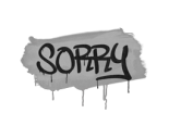Sealed Graffiti | Sorry (Shark White)
