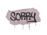 Sealed Graffiti | Sorry (War Pig Pink)
