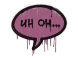 Sealed Graffiti | Uh Oh (Princess Pink)