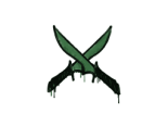 Sealed Graffiti | X-Knives (Jungle Green)