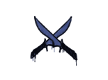 Sealed Graffiti | X-Knives (SWAT Blue)