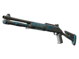 Souvenir XM1014 | VariCamo Blue (Battle-Scarred)