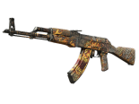 StatTrak™ AK-47 | Searing Rage (Battle-Scarred)