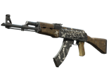 StatTrak™ AK-47 | Wasteland Rebel (Battle-Scarred)
