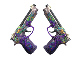 StatTrak™ Dual Berettas | Flora Carnivora (Factory New)