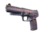 StatTrak™ Five-SeveN | Dark Polymer (Battle-Scarred)