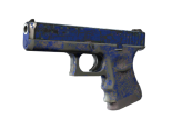 StatTrak™ Glock-18 | Blue Fissure (Battle-Scarred)