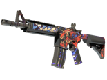 StatTrak™ M4A4 | 龍王 (Dragon King) (Battle-Scarred)