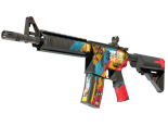StatTrak™ M4A4 | Cyber Security (Battle-Scarred)