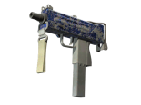 StatTrak™ MAC-10 | Lapis Gator (Battle-Scarred)