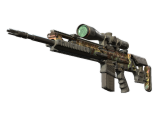 StatTrak™ SCAR-20 | Caged (Battle-Scarred)