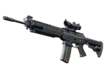 StatTrak™ SG 553 | Aloha (Battle-Scarred)
