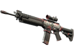 StatTrak™ SG 553 | Cyberforce (Well-Worn)